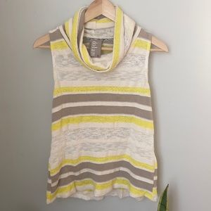 Anthropologie Left Coast Collection Dolan Sweater Cowl Neck Tank XS